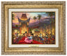  Mickey and Minnie walk the red carpet - Antique Gold Frame