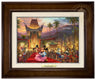  Mickey and Minnie walk the red carpet - Espresso Frame