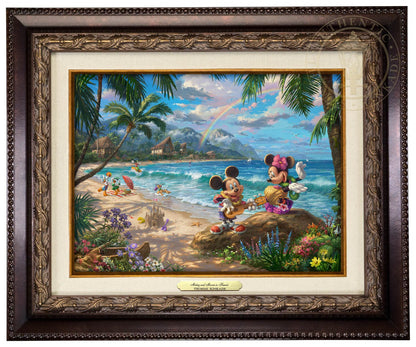 Mickey and Minnie in Hawaii