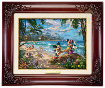Mickey and Minnie in Hawaii