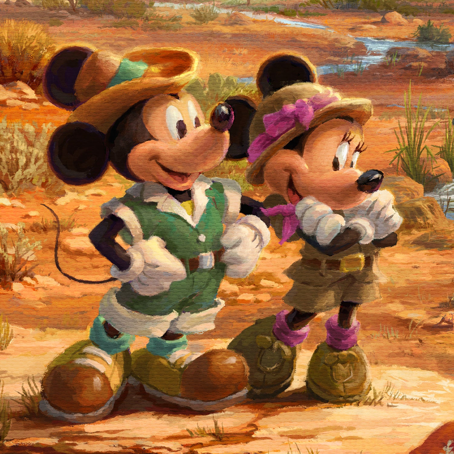 Mickey and Minnie - closeup