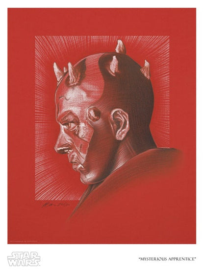 Portrait of Darth Maul - Paper