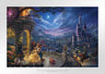 Beauty and the Beast Dancing in the Moonlight - Limited Edition Paper