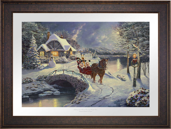 トーマス・キンケイド、Moonlight Sleigh Ride paper_mmslerid_galbznptppr_gra