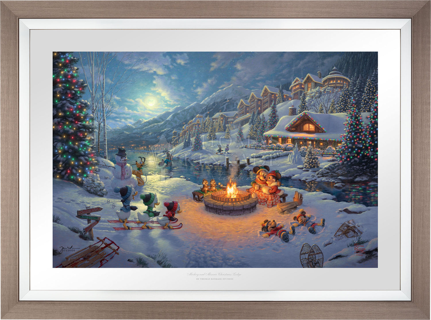 Disney - Mickey and Minnie Christmas Lodge