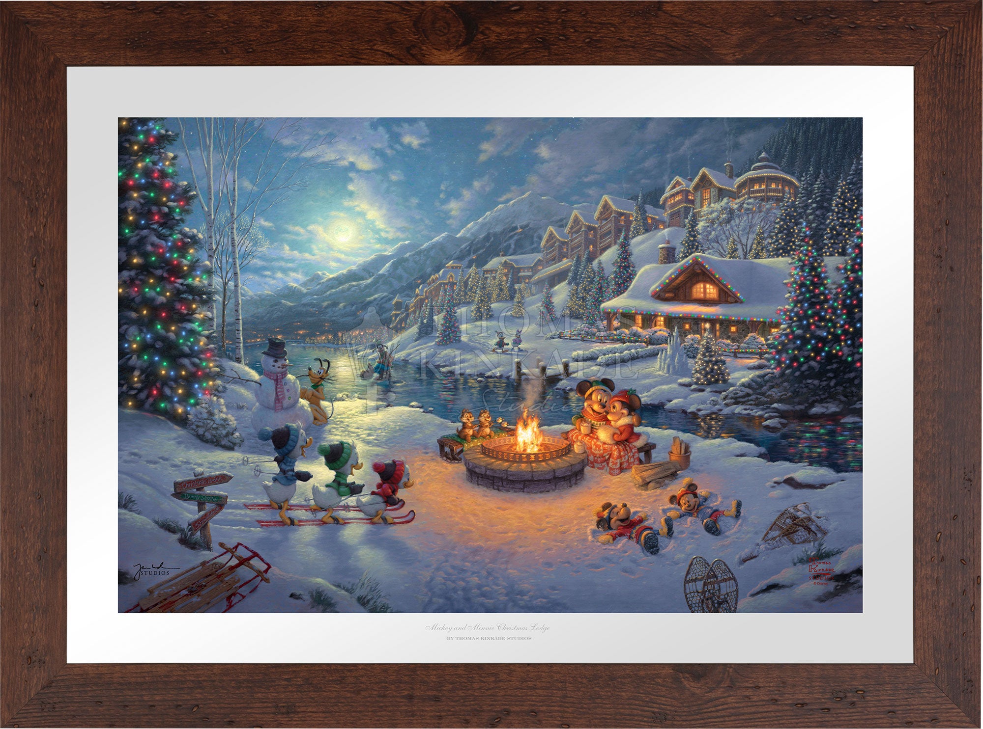 Disney - Mickey and Minnie Christmas Lodge