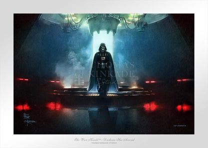 Darth Vader Arrived - Unframed Paper