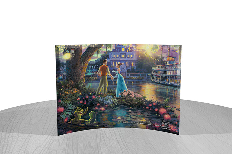 Disney – Princess and the Frog by StarFire Prints™ Curved Glass   