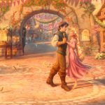 Rapunzel and Flynn - Closeup