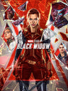 Black Widow inspired artwork featuring Natasha Romanoff.