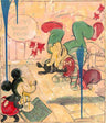 Mickey watches as Horace Horsecollar gets knocked-out of the boxing ring.