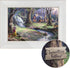 Snow White comes upon the small cottage hidden within the forest. Victorian White - Frame