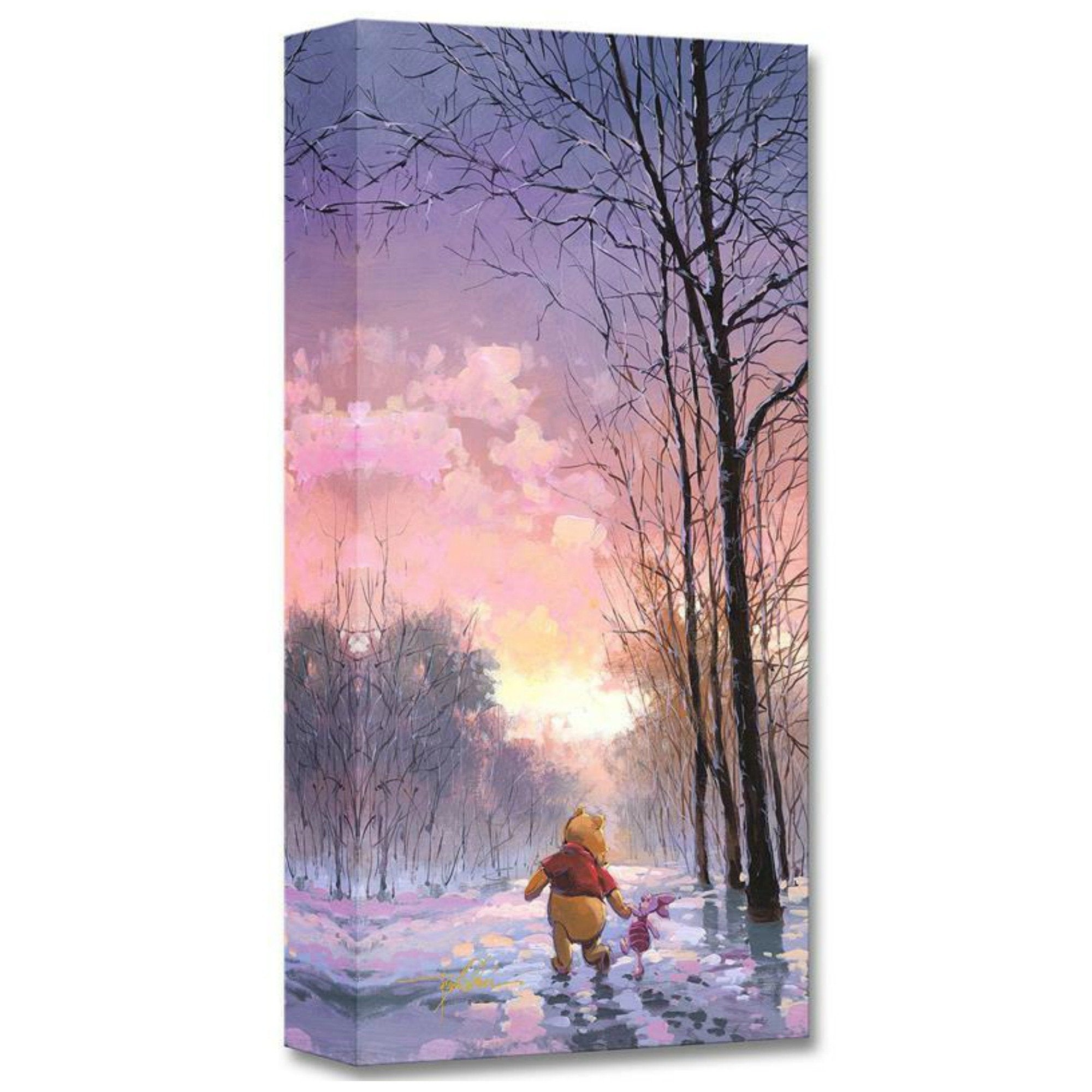 Snowy Path by Rodel Gonzalez  Winnie the Pooh and his friend Piglet take a winter day stroll through a snowy path.