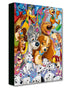 So Many Disney Dogs by Tim Rogerson  An art collage featuring Disney&