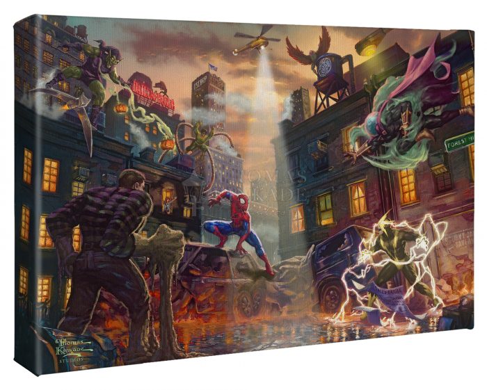 Spider-Man vs. Sinister Six - Gallery Wrap Canvas