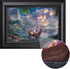 Rapunzel and Flynn as they boat together on her 18th birthday.  Satin Black  - Frame