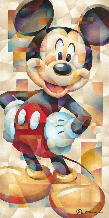 The Famous Pose by Tom Matousek.  Mickey Mouse, an original pose -&quot;hands and arms resting on his side.&quot;