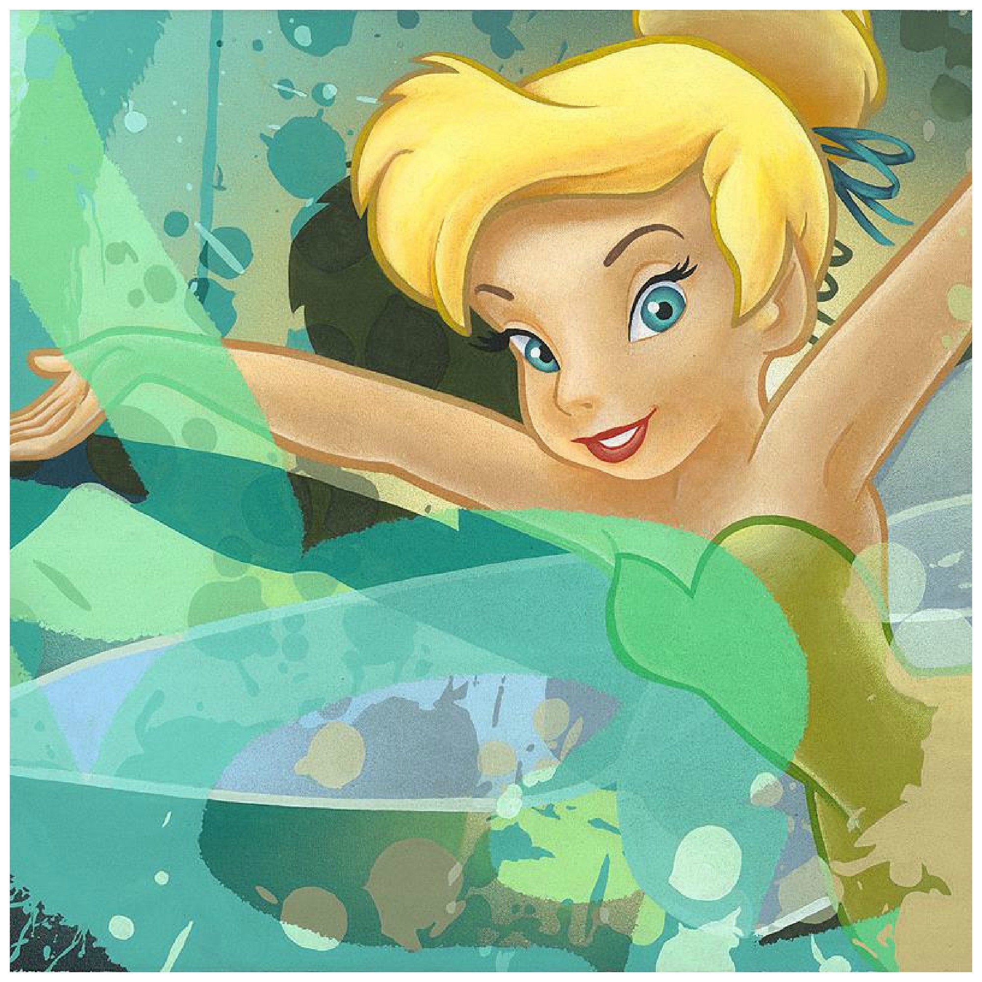 Tinker Bell  by Ryan “ARCY” Christenson  Tinker Bell spreads her arms and wings...closeup