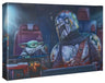 Mando and Grogu on the Razor Crest. 10x14 Gallery Wrap Canvas