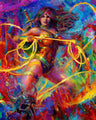 Wonder Woman- Diana known as a “super-heroine”